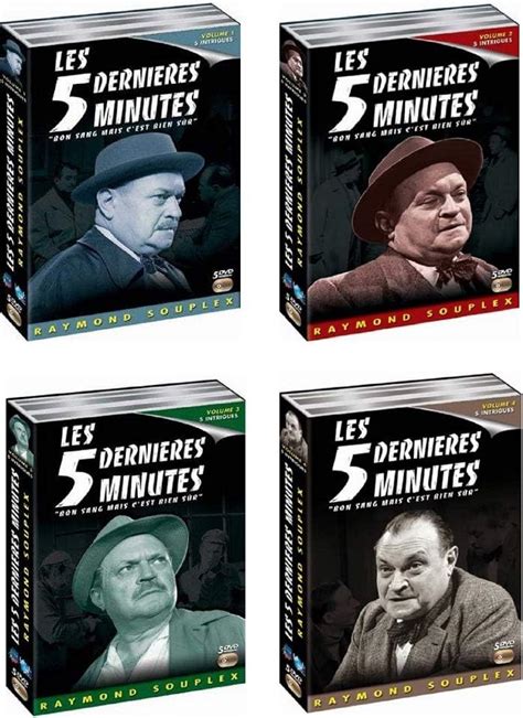 Les 5 Dernières Minutes R Souplex Integrale Des Coffrets 1 A 4 [dvd] Dvd And Blu Ray Amazon Fr
