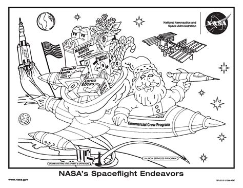 Explore our vast collection of coloring pages. NASA - Kennedy Space Center on Standby to Support Santa's ...