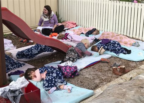 The Childcare Centre Letting Kids Nap Outside In All Weather