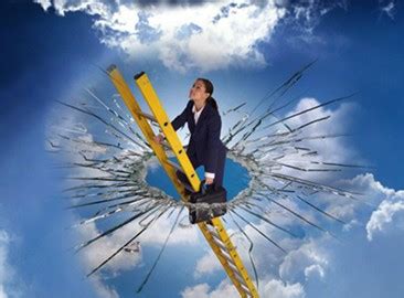 Here are three strategies for to break a glass ceiling, you first have to know that it's there. Breaking the Glass Ceiling… Beware of Falling Objects ...
