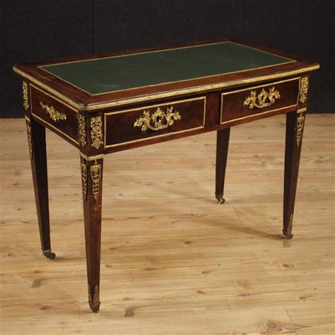 Choose traditional, modern designs or impressive executive desks. French Writing Desk In Mahogany. - Antiques Atlas | French ...