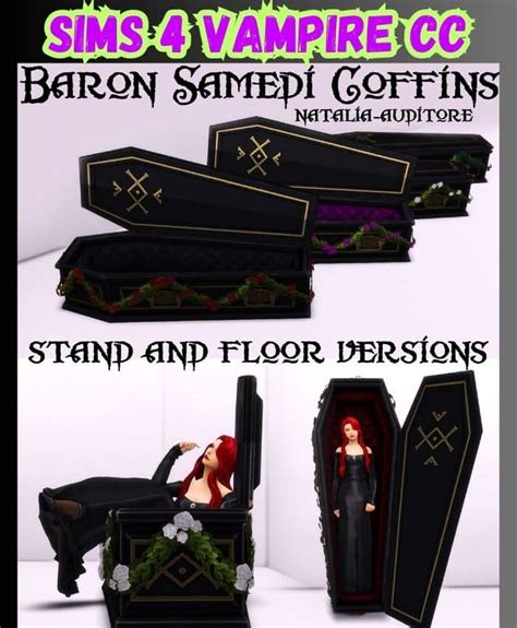 27 Best Sims 4 Vampire Cc 2023 Fangs Coffins Vampire Clothes