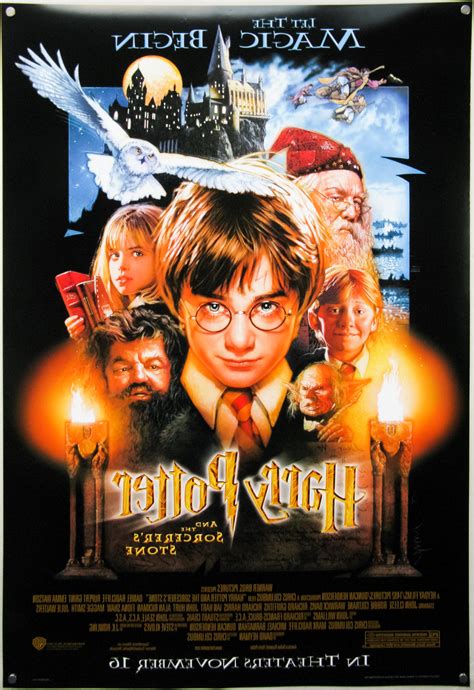 Harry Potter And The Sorcerers Stone One Sheet Drew Struzan
