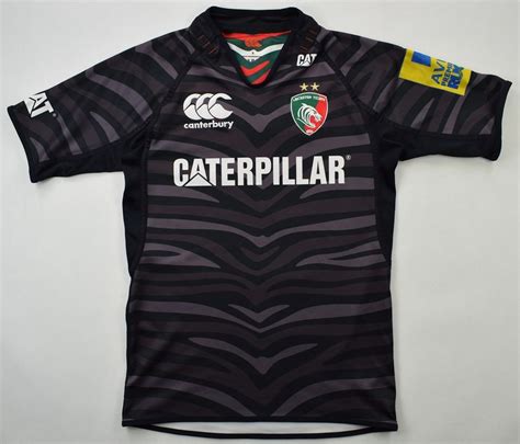 Leicester Rugby Letters On Shirts Leicester Tigers Home Rugby Shirt