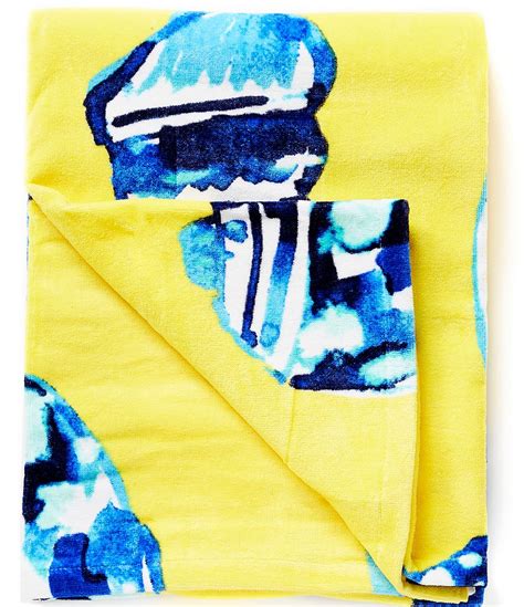 Noble Excellence Outdoor Living Collection Seashells Beach Towel