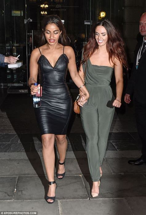 Doctor Who Companion Mandip Gill Parties With Jennifer Metcalfe Dress