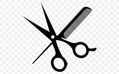 Comb Hair Cutting Shears Hairdresser Scissors Png 512x512px Comb