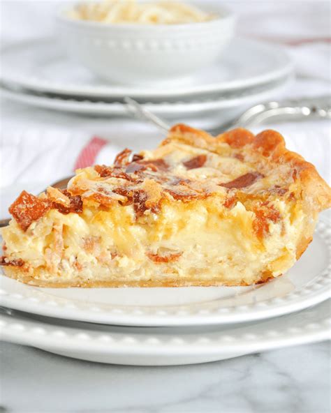 Quiche Lorraine With Bacon Swiss And Gruyère American Country Living