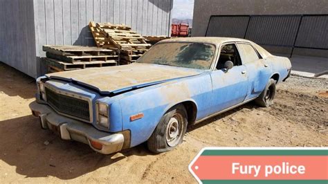 Research, compare and save listings, or contact sellers directly from 25 sedan police interceptor models in. Is That You Roscoe? 1978 Plymouth Fury Police Car For Sale
