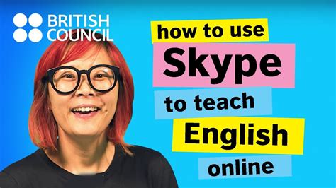 how to use skype to teach english online youtube