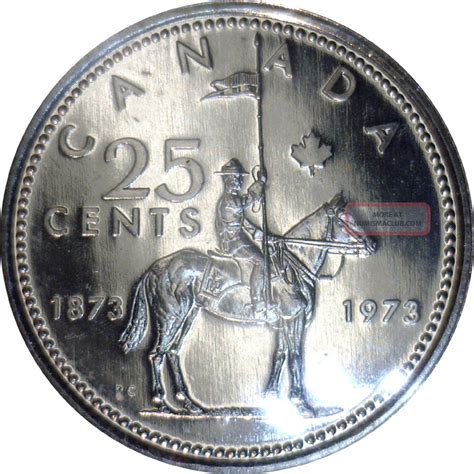 25 Cent Canada 1973 Graded By Iccs Pl 66 Large Bust