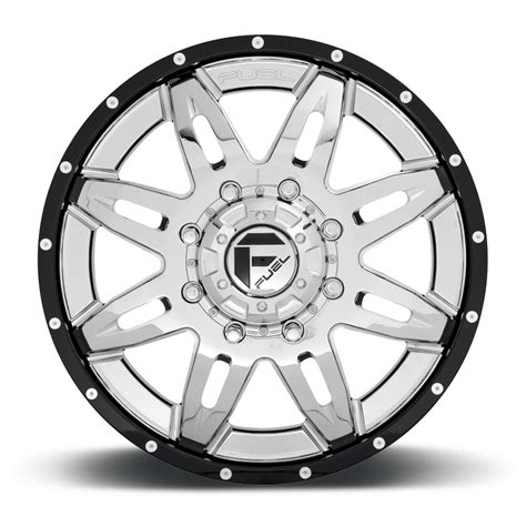 Fuel Dually Wheels Lethal Dually Front D267 Wheels Down South