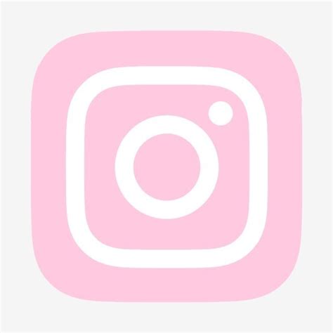 Instagram Icon Logo Pink Social Media Communication Friends PNG