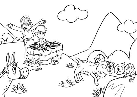 Abraham and sarah printable coloring pages are a fun way for kids of all ages to develop creativity, focus, motor skills and color recognition. Altar Coloring Page at GetColorings.com | Free printable ...