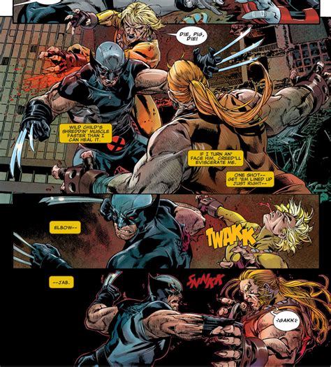 Wolverine Vs Age Of Apocalypse Sabretooth And Wild Child