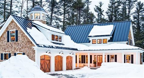 Embrace Winter With These Dreamy Snow Covered Exteriors Cottage