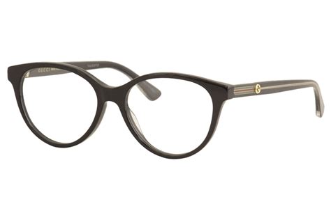 Gucci Womens Eyeglasses Gg0379o Gg0379o 001 Black Full Rim Optical
