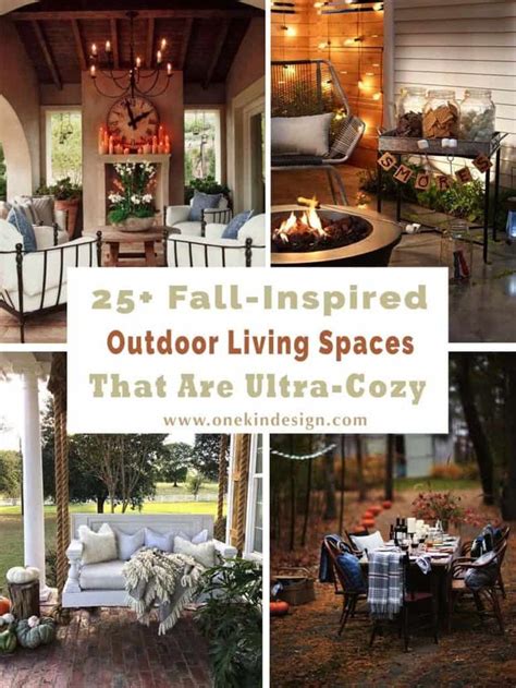 25 Fall Inspired Outdoor Living Spaces That Are Ultra Cozy Outdoor