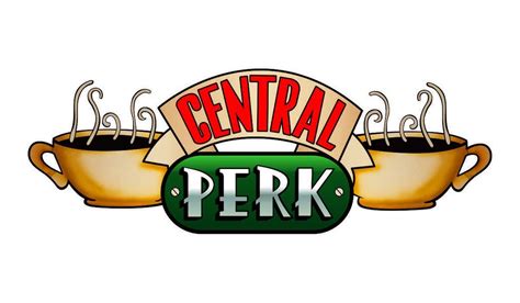 Central Perk Wall Decal Cafe Wall Sticker Decor Removable Vinyl Sticker In 2020 Friends Tv