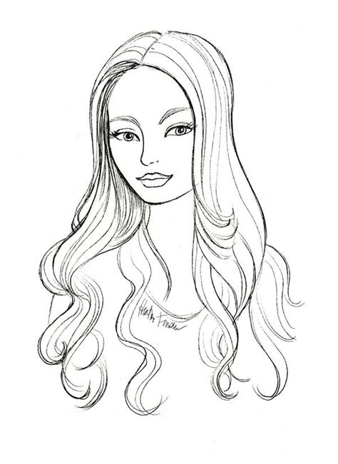Hairstyle Sketches From Lucky Fabb The Style Confessions How To