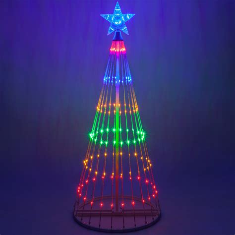 Multicolor Led Animated Lightshow Outdoor Christmas Tree