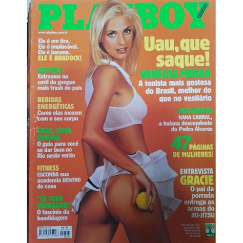 Revista Playboy Fevereiro Vanessa Menga Shopee Brasil