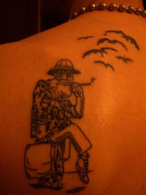 Hunter s thompson quotes ralph steadman fear and loathing jack kerouac music tv book authors inspire me brave inspirational quotes. Hunter S. Thompson tattoo