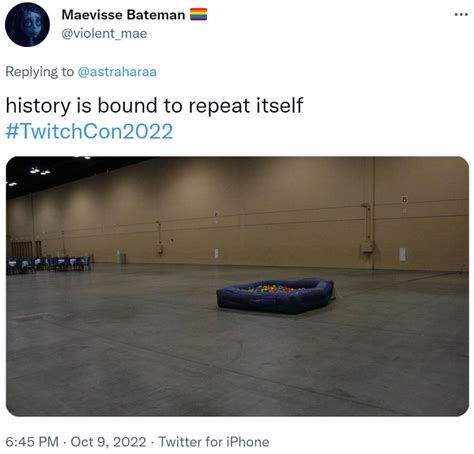 History Is Bound To Repeat Itself 2022 TwitchCon Foam Pit Know Your