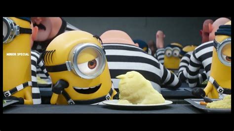 Despicable Me 3 2017 Minions In Jail Funny Scene Youtube Animated