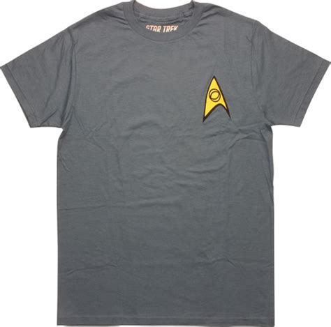 Star Trek Classic Science Officer T Shirt