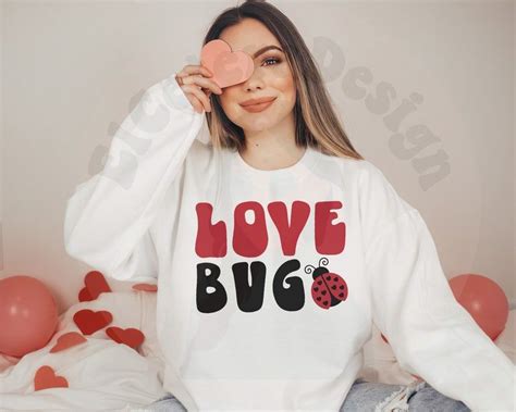 Love Bug Retro Valentines Day Svg Valentines Day Svg Etsy Canada