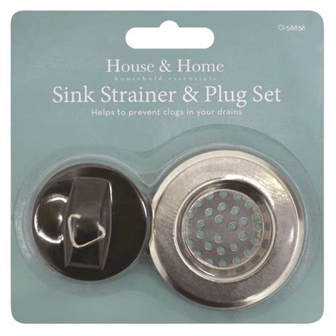Kitchen sink strainer plugs australia. Sink Strainer Plug Set Kitchen Bathroom Stainless Steel ...