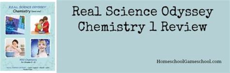 Real Science Odyssey Chemistry 1 Review Homeschool Reviews