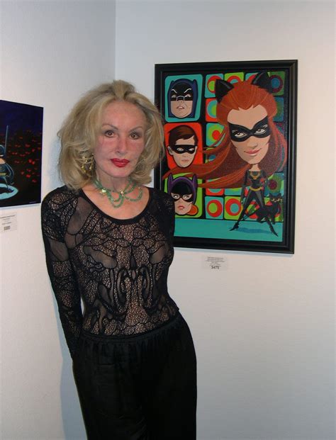 Julie Newmar Catwoman Painting Julie Newmar Catwoman Painting