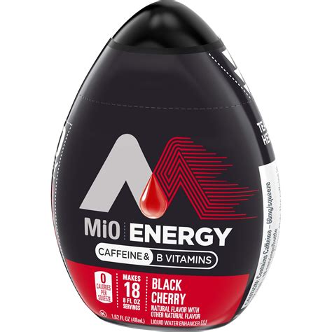 Mio Energy Black Cherry Liquid Concentrate Drink Mix 162oz Bottle