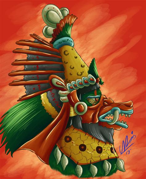 Commission Quetzalcoatl By Youalahuan On Deviantart