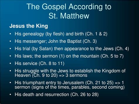 Ppt G1 The Synoptic Gospels Powerpoint Presentation Free Download