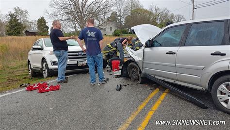 Two Injured After Motor Vehicle Accident In California Southern Maryland News Net Southern