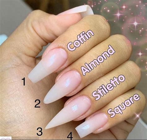 different types acrylic nail shapes cheapdishnetworkpla50079