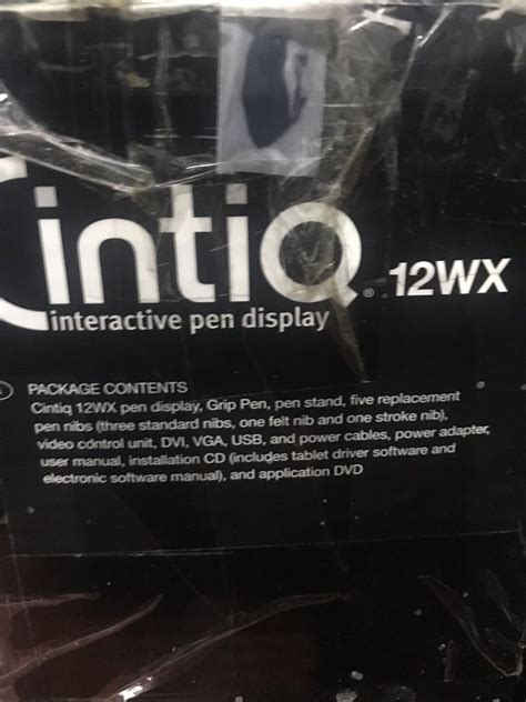 Wacom Cintiq 12wx Computers And Tech Parts And Accessories Monitor