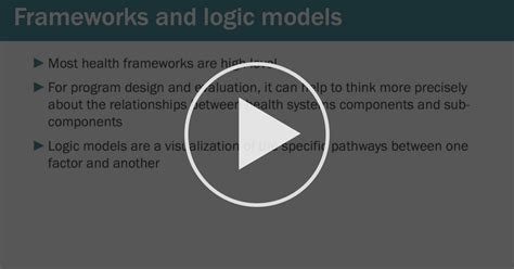 applying a health systems lens to evaluation models part 1 introduction to health system