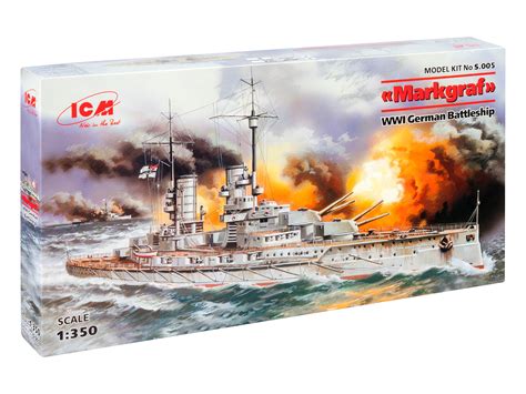 Vintage Model Military Wwi German Battleship Grober Kurfurst Nip 1350 Icm Models And Kits Toys