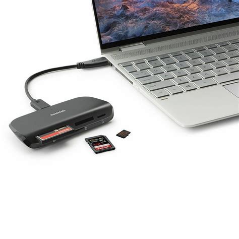 Sure, there's always the option to connect via usb. Multi Card Reader Sandisk ImageMate Pro USB 3.0 Multi ...