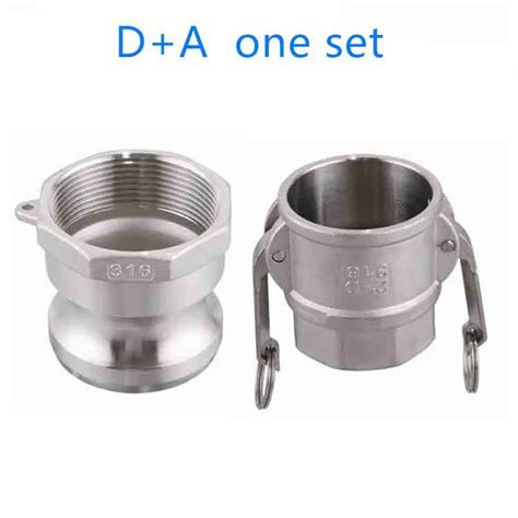 304 stainless steel homebrew camlock fitting adapter 1 2 mpt fpt barb type kit möbel and wohnen