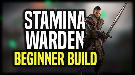 Eso Beginner Stamina Warden Build Deltias Gaming