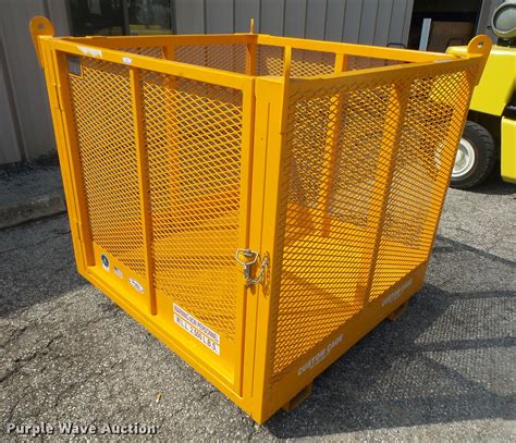 2011 Lakeshore M56 Forklift Man Basket In Olathe Ks Item Bv9805 Sold