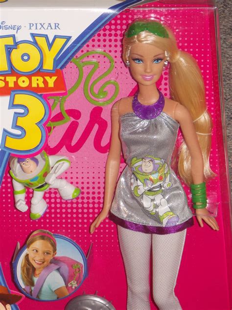 2009 Disney Toy Story 3 Barbie Loves Buzz Lightyear Doll New In The Box