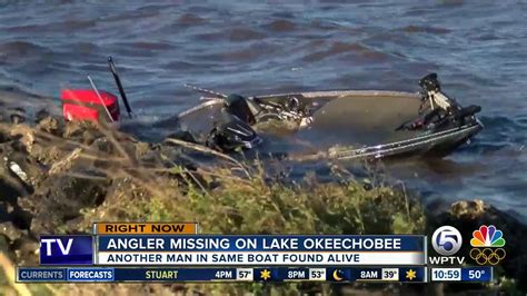 Crashed boat found on Lake Okeechobee; Florida fisherman still missing