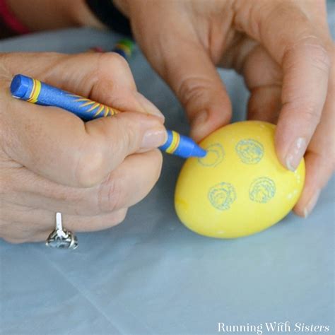 How To Dye And Decorate Easter Eggs Running With Sisters
