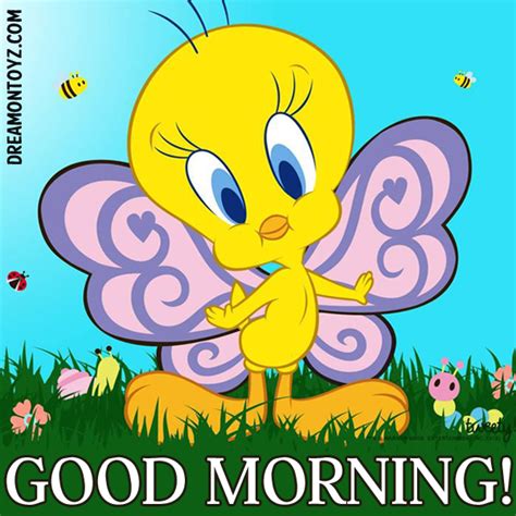 Looney Tunes Tweety Bird Good Morning Greeting Tweety Bird Drawing